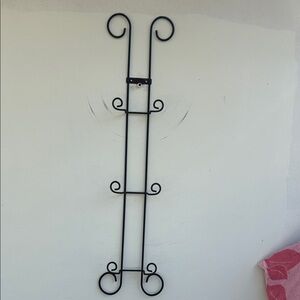 Elegant Black Metal Wall Decor